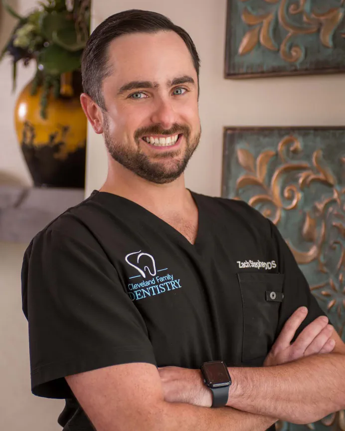 Implant Dentist - Dr. Zach Stephens - Cleveland Family Dentistry